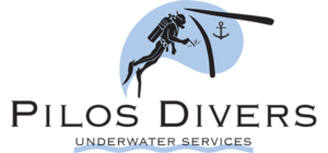 Pilos divers underwater works kalamata logo