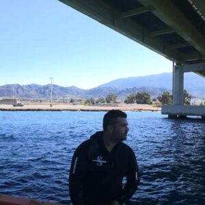 Pilos Divers - Καθαρισμός κολονών γέφυρας Ρίου Αντιρρίου
